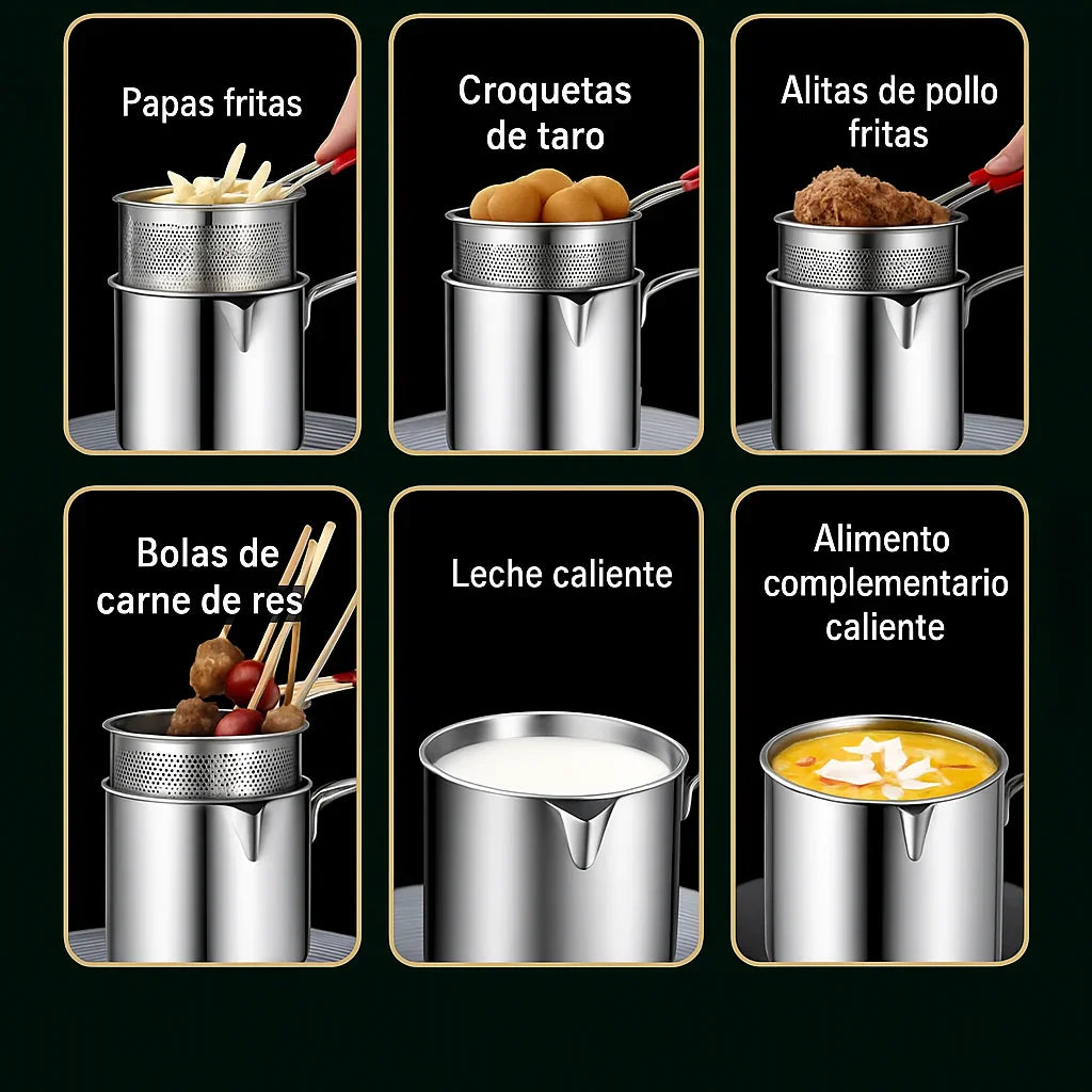 OllaFry® Cocina crujiente, rápida y sin complicaciones